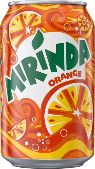 Вода солодка MIRINDA апельсин, 0,33 л
